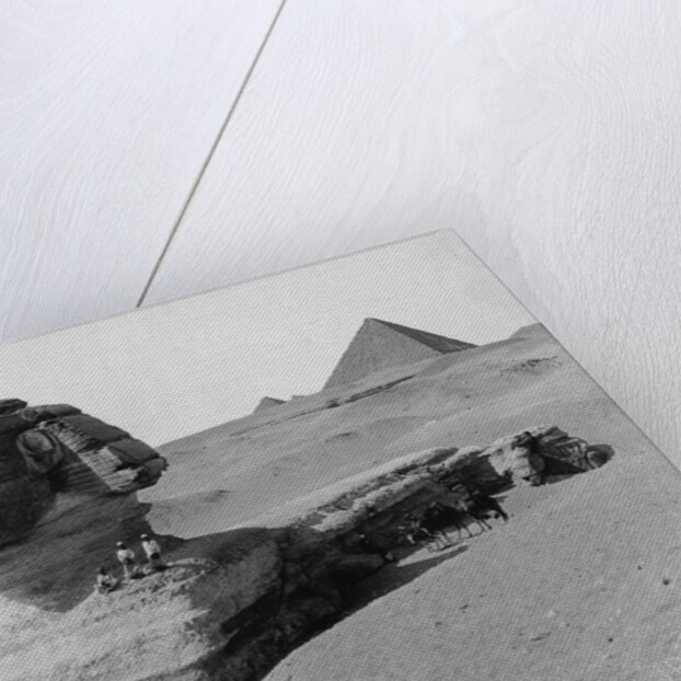 The Great Sphinx in the Desert by Anonymous