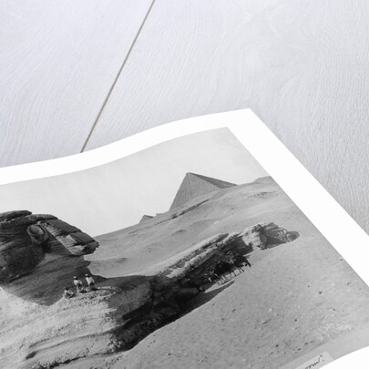 The Great Sphinx in the Desert by Anonymous