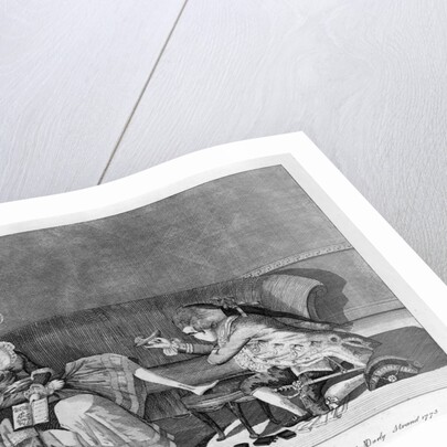 The Macarony Shoe Maker Published by M. Darly