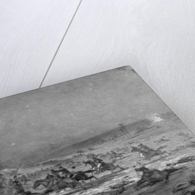 Cavalry Charge by Edwin Forbes