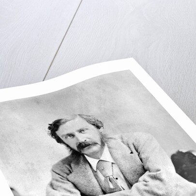 Writer Bret Harte Seated by Anonymous