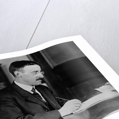 Secretary of State Henry L. Stimson Seated by Anonymous