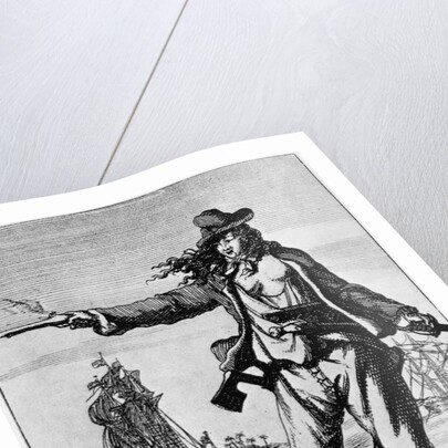 Illustration of Ann Bonney the Pirate by Anonymous