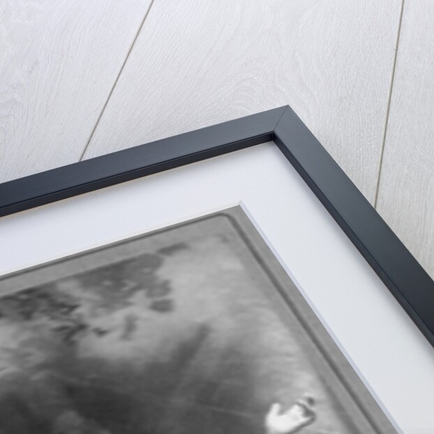 Actress Sarah Bernhardt Kneeling by Anonymous