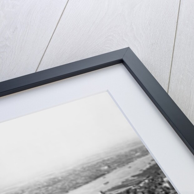 Aerial of Lower Manhattan and Hudson River by Anonymous