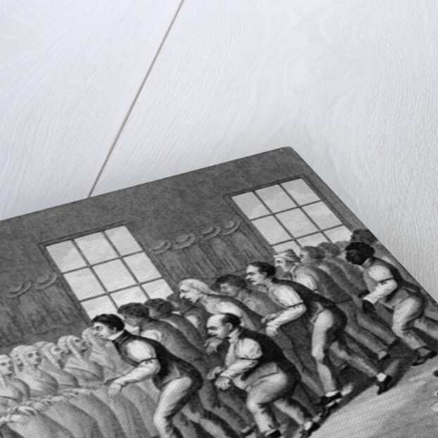 Engraving Shakers Near Lebanon, New York by Anonymous