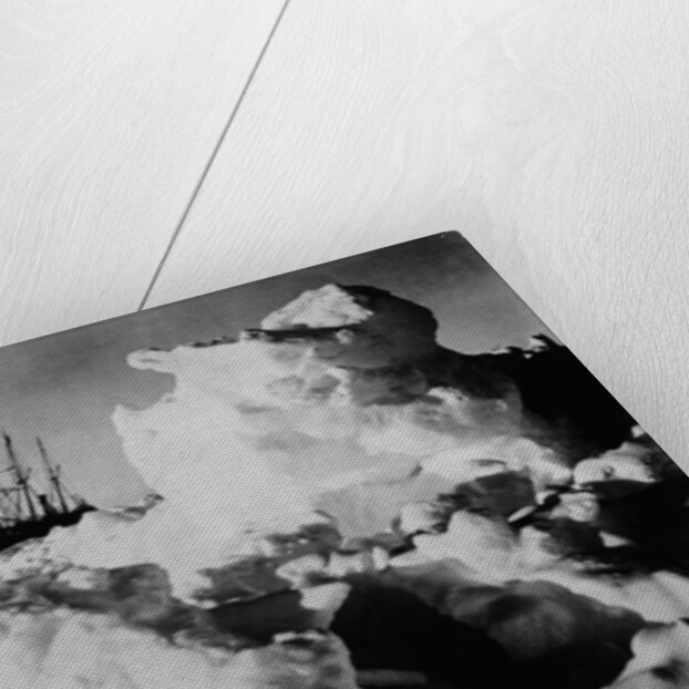 Ernest Shackleton's Ship Endurance Trapped in Ice by Anonymous