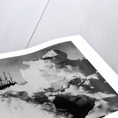 Ernest Shackleton's Ship Endurance Trapped in Ice by Anonymous
