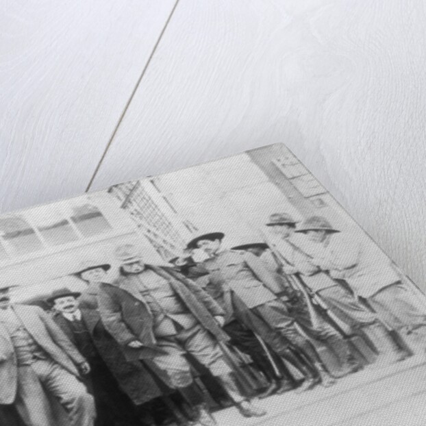 Pancho Villa and General Hugh Scott by Anonymous