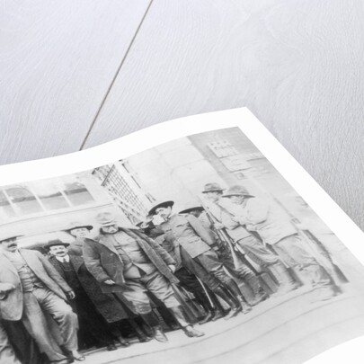 Pancho Villa and General Hugh Scott by Anonymous