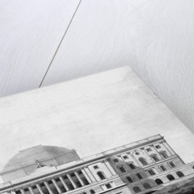 Watercolor Drawing of the U. S. Capitol by Anonymous