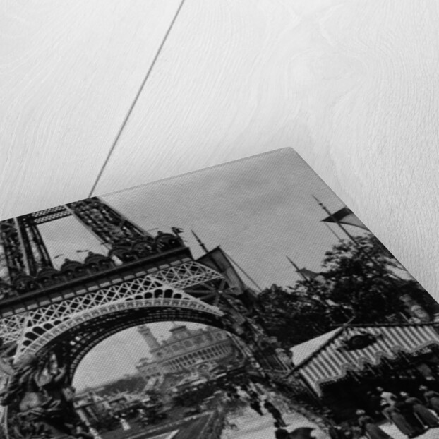 Crowds at The Eiffel Tower by Anonymous