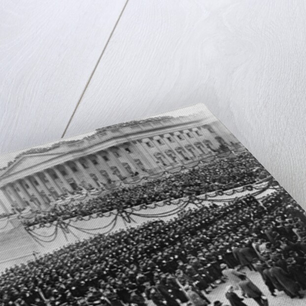 Naval Academy Cadets Attending Wilson's Inauguration by Anonymous