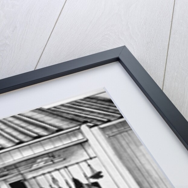 Eighteenth Century Chinese Drawing of a Butcher Shop by Anonymous