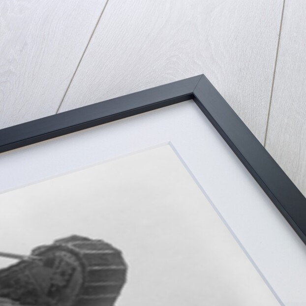 British Mark IV Tank Rolling over Hillside by Anonymous