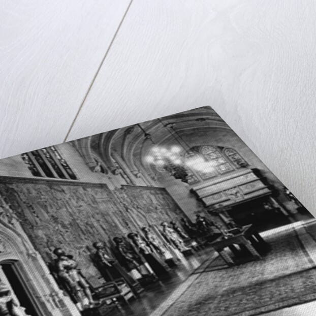 Dining Hall in Hearst Castle by Anonymous