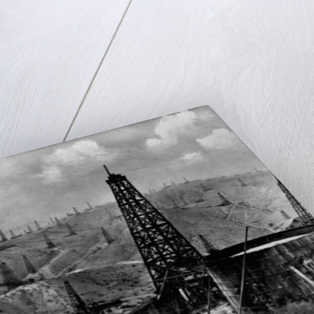 Oil Rigs Near Taft, California by Anonymous