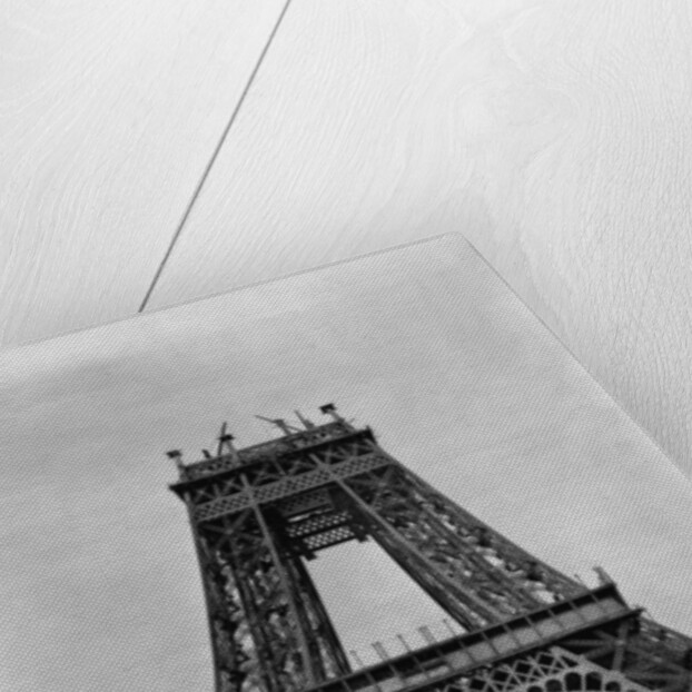 Eiffel Tower Under Construction by Anonymous