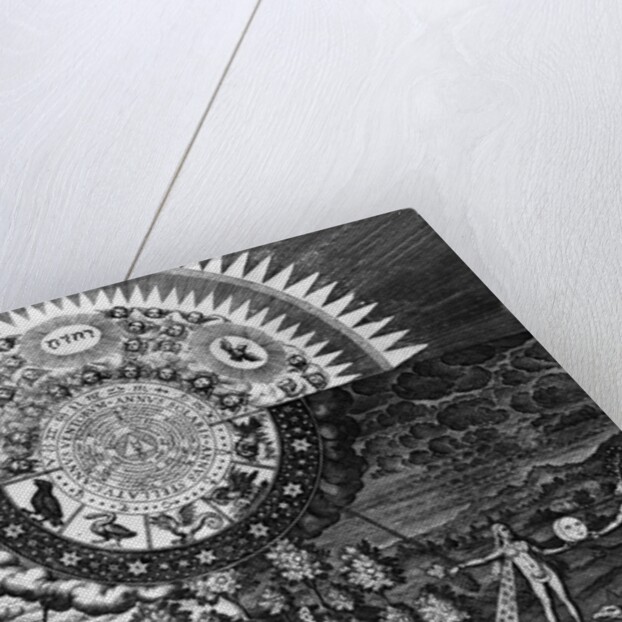 Engraving Astrological Chart by Anonymous