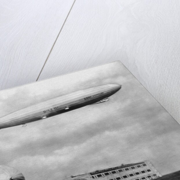 Airships at Lakehurst, New Jersey by Anonymous