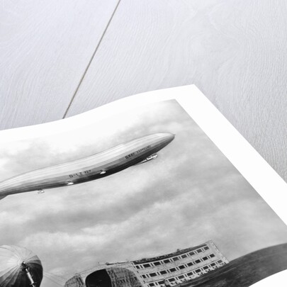 Airships at Lakehurst, New Jersey by Anonymous