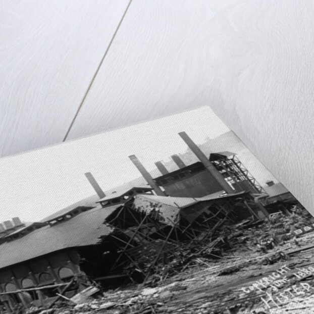 Factory Damaged in the Johnstown Flood by Anonymous