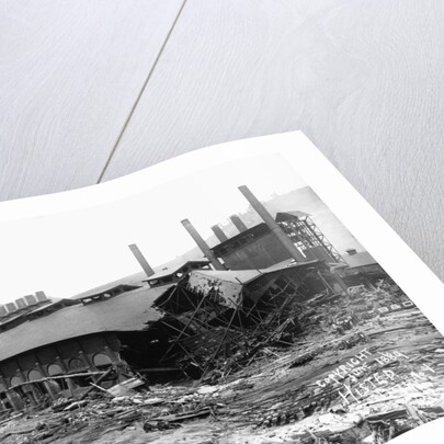 Factory Damaged in the Johnstown Flood by Anonymous
