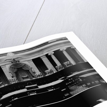 Supreme Court Room in the Capitol by Anonymous