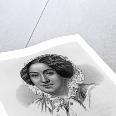 Engraving of Caroline Matilda Kirkland by Anonymous