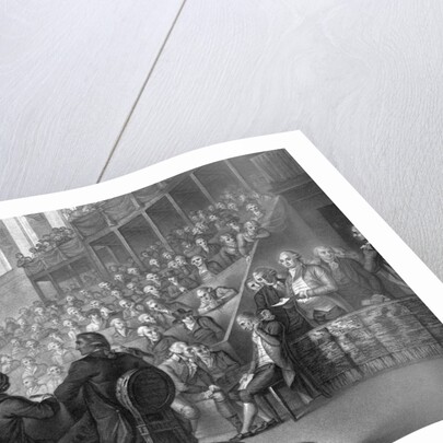 Louis XVI at the Bar of the National Convention by G. Verdramini