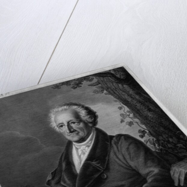 Goethe Engraving by Anonymous