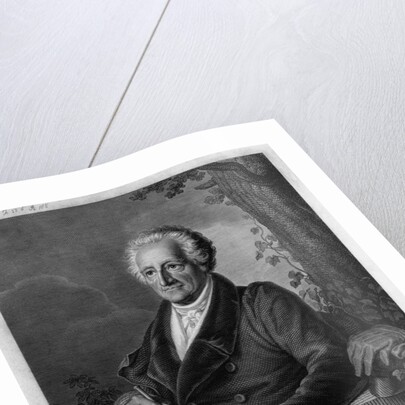 Goethe Engraving by Anonymous