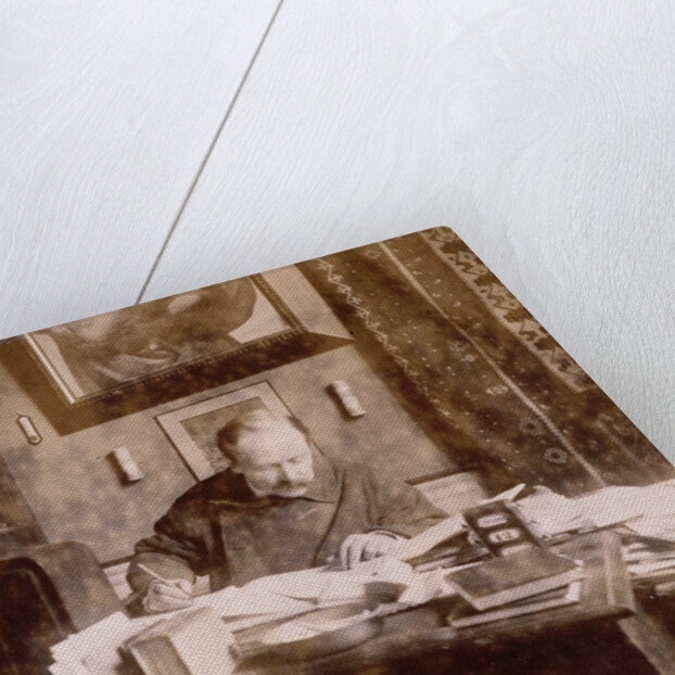 Photograph of Jules Massenet in His Study by Anonymous