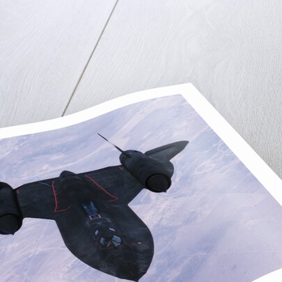 Boomer's View of an SR-71A Aircraft by Anonymous