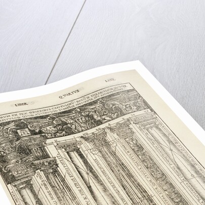 Rosenwald Vitruvius De architectura libri deci, Como, 1521 by Anonymous