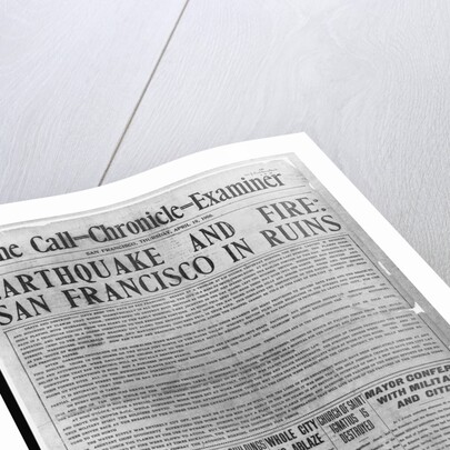 Call-Chronicle-Examiner Reporting San Francisco Earthquake by Anonymous