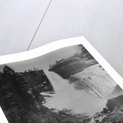 2 Views and landmarks of the Yosemite Valley, Calif. Nevada Falls 6 photos by Carleton E. Watkins