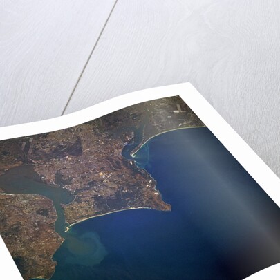 Lisbon and Tagus River Estuary by Anonymous