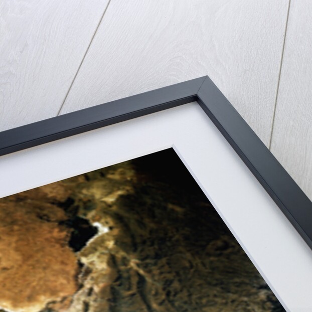 Low-Earth-Orbit View of Lake Poopo by Anonymous