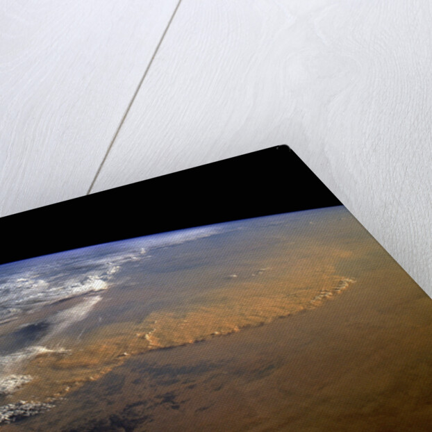 Dust Storm Over the Sahara by Anonymous