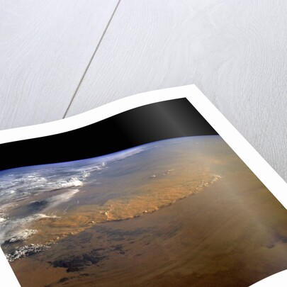 Dust Storm Over the Sahara by Anonymous