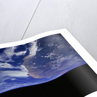 Earth from Space Shuttle by Anonymous