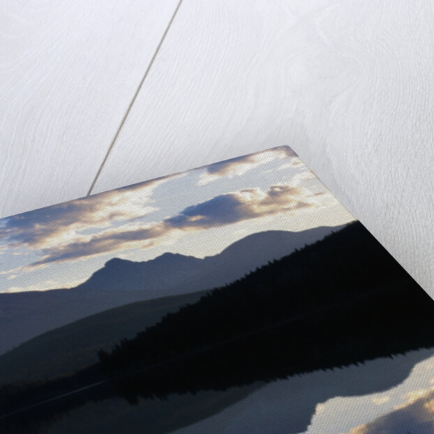 Sky and Clouds Reflecting In Patricia Lake by Anonymous