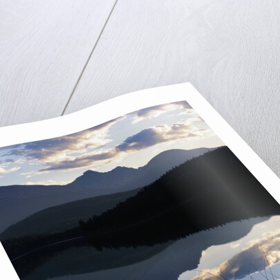 Sky and Clouds Reflecting In Patricia Lake by Anonymous