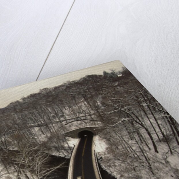 Highway Crossing a Creek by Anonymous