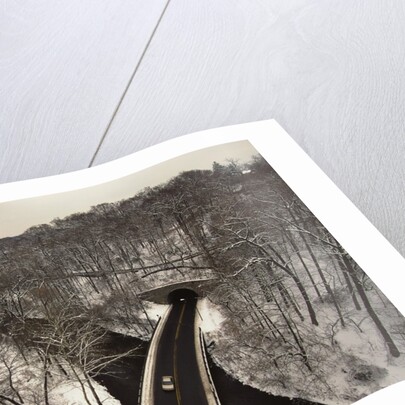 Highway Crossing a Creek by Anonymous