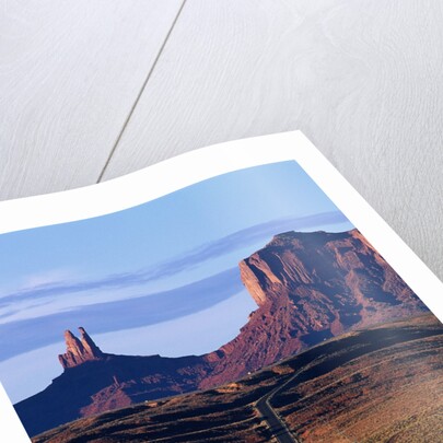 Road Through Monument Valley Navajo Tribal Park by Anonymous