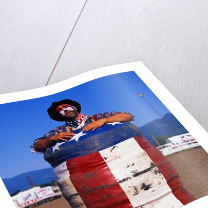 Rodeo Clown by Anonymous