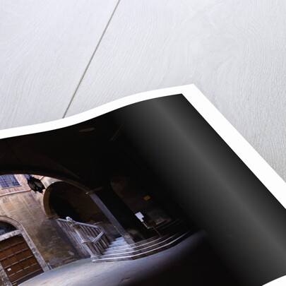 Empty Courtyard by Anonymous