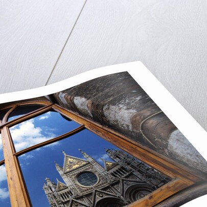 Reflection of a Cathedral in a Window by Anonymous